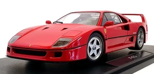 KK Scale 1/18 Scale Diecast KKDC180691 - Ferrari F40 - Red - Picture 1 of 5