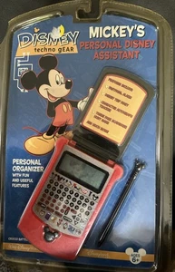 New Rare Disneyland Disney World Mickey’s Personal Assistant Personal Organizer - Picture 1 of 2