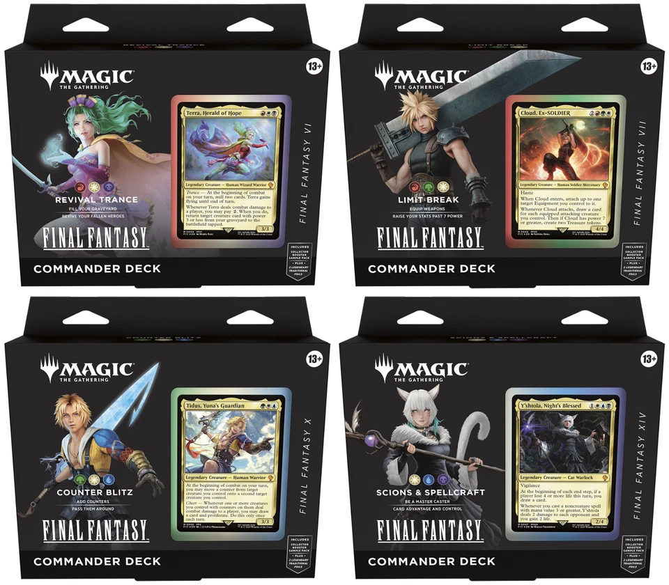 Magic: The Gathering - Final Fantasy Commander Deck Set Englisch - Neu/OVP - Bild 1 von 1