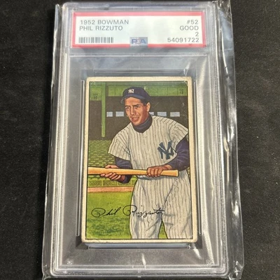 1952 Bowman - Phil Rizzuto #52 - Imagem 1 de 2