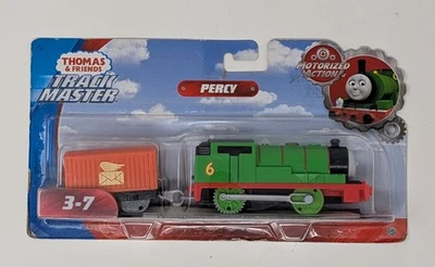 Motorized Percy w/Train Car Fisher-Price Trackmaster Thomas & Friends Train New - Image 1 of 2