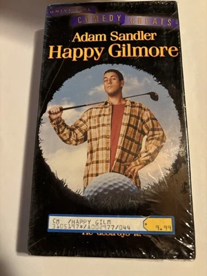 Happy Gilmore VHS Comedy Adam Sandler Universal 2000 Brand New Factory SEALED Foto 1 de 2