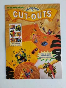 Applique Tropical Island Parrot Butterfly Fish Flower VIP Cranston Sew Quilt New - Picture 1 of 2