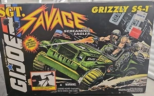 GI Joe Grizzly SS-1 JEEP 1994 Command Vehicle Sgt. Savage Hasbro NOB - Bild 1 von 7