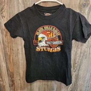 Sturgis 1996 Motorcycle Rally T-shirt Vintage Classic Eagle Youth Size M 10-12 - Picture 1 of 5