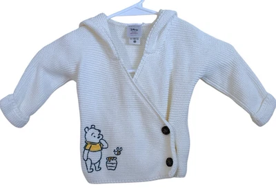 Cárdigan Winnie the Pooh bebé Disney by Hanna Andersson Estados Unidos 6-12 meses Foto 1 de 4