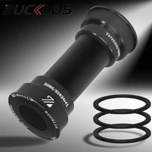 BUCKLOS MTB Bike Pressfit Bottom Bracket BSA 86/92mm Sealed Bearing for Shimano - Picture 1 of 4