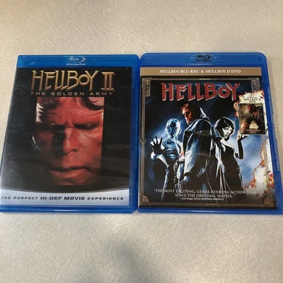 Hellboy Blu-ray Duo- Hellboy, Hellboy 2: The Golden Army - Image 1 of 3