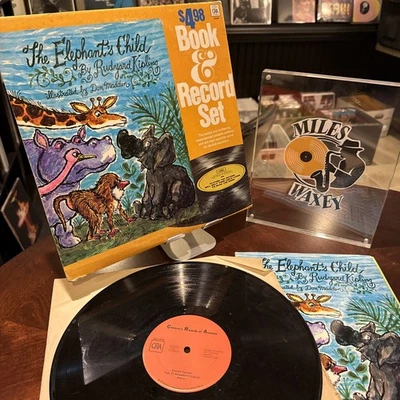 1968 The Elephant's Child-Rudyard Kipling-Book and Record set-12" 33RPM LP VG - Image 1 of 4