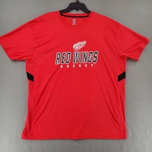 Detroit Red Wings NHL Hockey Mens Short Sleeve T Shirt Size 2XL  - Picture 1 of 11
