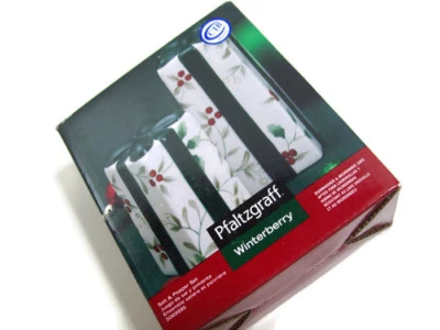 Pfaltzgraff Invierno Bayas Regalo Navidad Sal Pimienta Coctelera Nuevo Foto 1 de 4