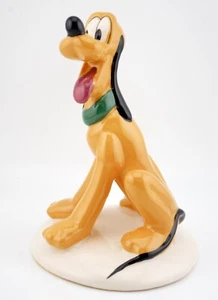 Royal Doulton Mickey Mouse Collection ~ Pluto MM6 Gold 70 Years Backstamp - Picture 1 of 4