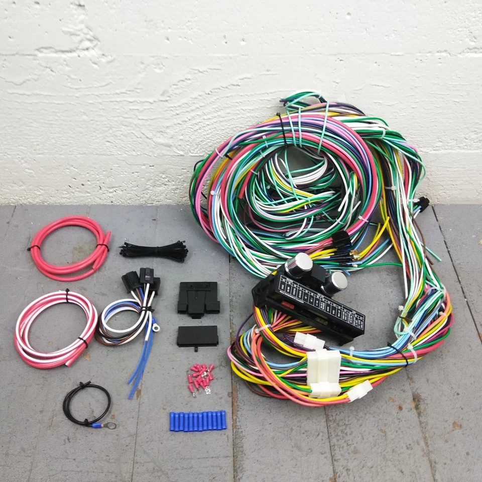 1982 - 1993 Chevrolet S10 2WD Wire Harness Upgrade Kit fits painless new compact - Image 1 of 4