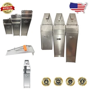 Compact Open Top Knife Pouch for 10" Knives - Integrated Meat Hook & Belt Hanger - Picture 1 of 6