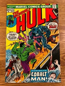 INCREDIBLE HULK #173 Marvel Comics 1974 COBALT MAN - Picture 1 of 12