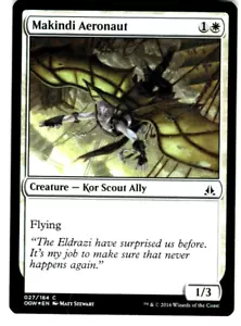 MTG Oath of the Gatewatch Makindi Aeronaut Foil 027/184 C NM/MT - Picture 1 of 1