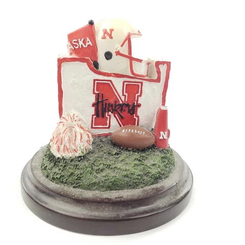 Nebraska Cornhuskers Football Mini Tabletop Mascot Figurine Licensed 3” Cover