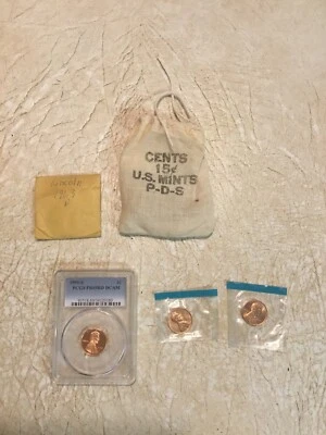 22 COIN LOT 2009P NGC MS66 1ST DAY Formative Years 1C MINT BAG UNC PDS 1978 1972 - Image 1 of 4