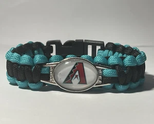 Bracciale Arizona Diamondbacks MLB Paracord NUOVO - Foto 1 di 2