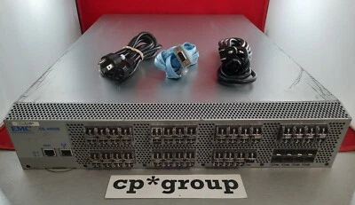 EMC 64-Port (64-Active) 4GB SFP Network Switch w/ 2xPS, 5x Lic, 59SFPs DS-4900B - Image 1 of 4