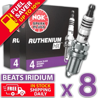 8 x Ruthenium for Holden 5.7L LS1 V8 Executive One Tonner S SV8 Berlina Iridium+ - Image 1 of 4