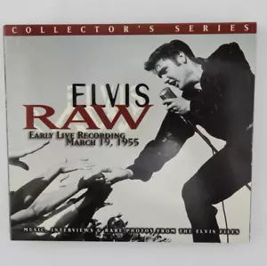 Vintage Elvis Presley Raw Early Live Recording CD - Foto 1 di 4