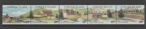 1993 NORFOLK ISLAND TOURISM HISTORIC KINGSTON strip SG541a mint unhinged - Picture 1 of 1