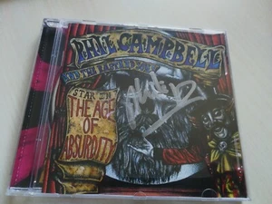 PHIL CAMPBELL (MOTÖRHEAD) - CD "THE AGE OF ABSURDITY" & ORIG. AUTOGRAPH! - Picture 1 of 1