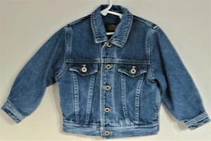 BABY HUNT Unisex Size 4 Years Blue Denim Long Sleeve Jacket - Imagen 1 de 4