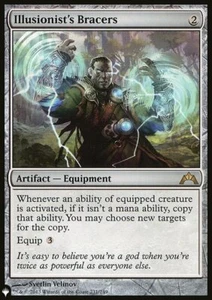 MTG Magic the Gathering Illusionist's Bracers (718/1104) The List NM - Picture 1 of 1