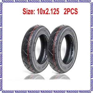 2 PCS 10x2.125 Tire fit 10x2 Thick Rubber for Electric Scooter - Picture 1 of 4