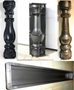 Balustraden 2 Teilige Gießformen Säule Baluster Geländer Schalung Molds Handlauf