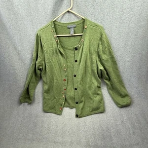 Suéter Koret Mujer 1X Verde Capas - Imagen 1 de 9