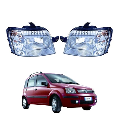 Kit Fari Proiettori Elettrici Dx/Sx per FIAT Panda 169 (2003-2009) - Compatibile - Imagem 1 de 4