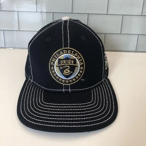 MLS Philadelphia Union Adidas Climalite Flex Fit Cap Hat Small/Medium - Picture 1 of 11
