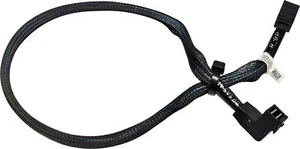 Dell 08KX9H 12G MiniSAS HD Data Cable 0,5m SFF-8643 - SFF-8643 angled - Afbeelding 1 van 6