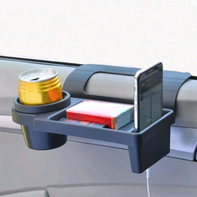 Car Accessories Seat Side Window Edge Storage Organizer Tray Drink Cup Holder - Image 1 of 4