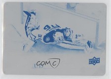 2022 Upper Deck Series 1 UD Canvas Printing Plate Cyan 1/1 John Gibson #C2 0vy7