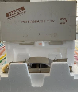 1958 Plymouth Fury Danbury Mint 1:24 Scale - Picture 1 of 1