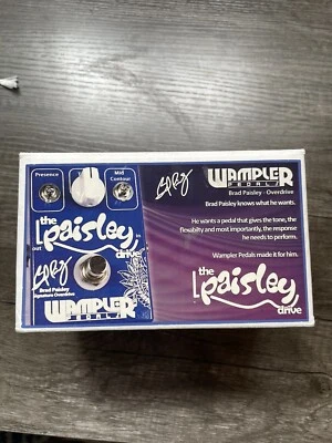 Pedal de efectos para guitarra Wampler Paisley Drive 'Brad Paisley' Signature Overdrive Foto 1 de 4