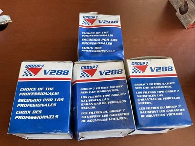 Group 7 Oil Filter, V288,  Pack Of  4, New In Box, Free Shipping - Image 1 of 4