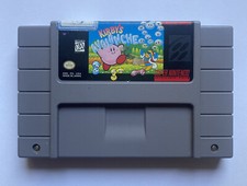 Kirby's Avalanche Super Nintendo SNES Game - Authentic!