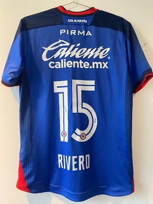 CAMISETA CRUZ AZUL 23-24 PIRMA EDICIÓN PARTIDO RIVERO#15 [M] NUEVA, LIGAM DE FÚTBOL Foto 1 de 4