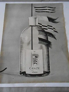 PUBLICITE 1964 Canoe parfum Dana - Picture 1 of 1