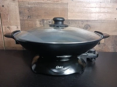Wok eléctrico Oster DiamondForce 4,7 cuartos negro CKSTWK99-DM Foto 1 de 4