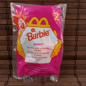 McDonald's Barbie #2 Figurine with Accessory and Base 1998 - Picture 1 of 4