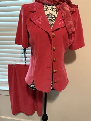 Leslie Faye Vintage 3 Piece Dress Sz 10 - Image 1 of 4