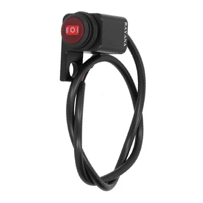 (Right Side)Motorcycle Handlebar Switch Headlight Fog Lamp FFON Button With - Image 1 of 4