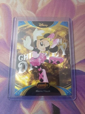 Minnie Mouse Chill with Disney Gold Card 06/10, 2025 Kakawow COSMOS Mickey Rare - Image 1 of 3