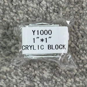 Close To My Heart 1 x 1 Acryl Block Y1000 Stempeln Brandneu Versiegelt - Bild 1 von 3